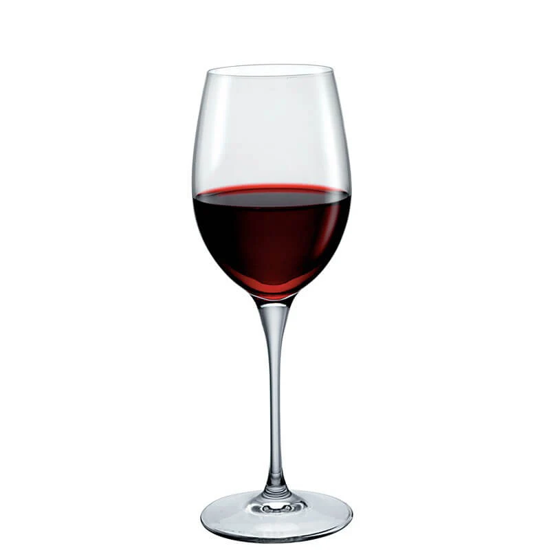 37 cl - Premium Calice Vino Rosso in Vetro - Set 6 Pezzi