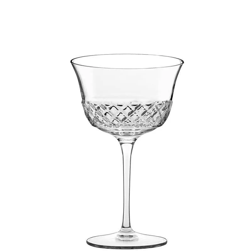 26 cl - Roma 1960 Calice Cocktail in Vetro - Set 6 Pezzi