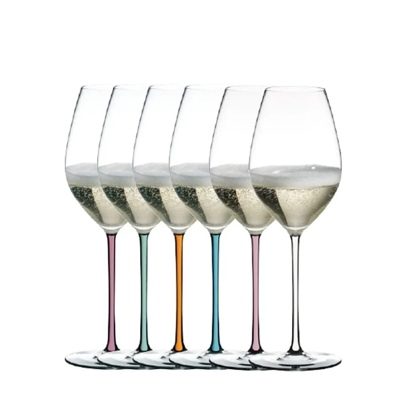 44.4 cl - Fatto A Mano Calice Degustazione in Vetro - Set 6 Pezzi
