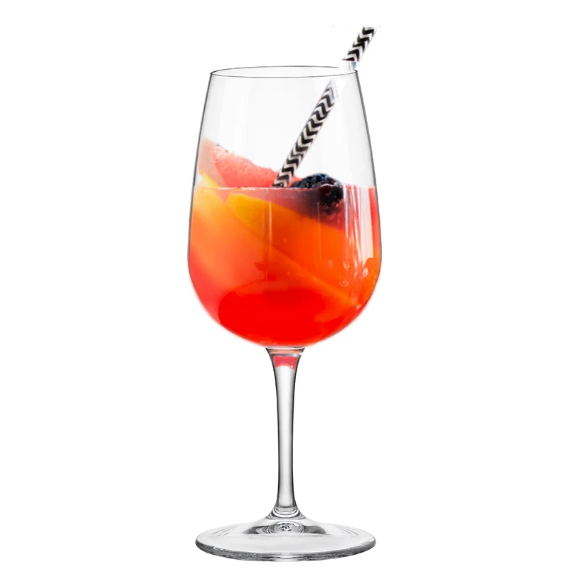 41.8 cl - Spazio Calice Vino Bianco in Vetro - Set 6 Pezzi