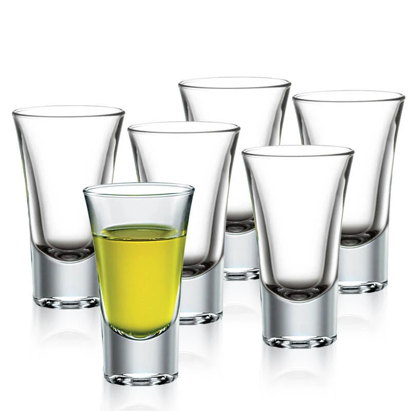 5.7 cl - Dublino Bicchiere Liquore in Vetro - Set 6 Pezzi