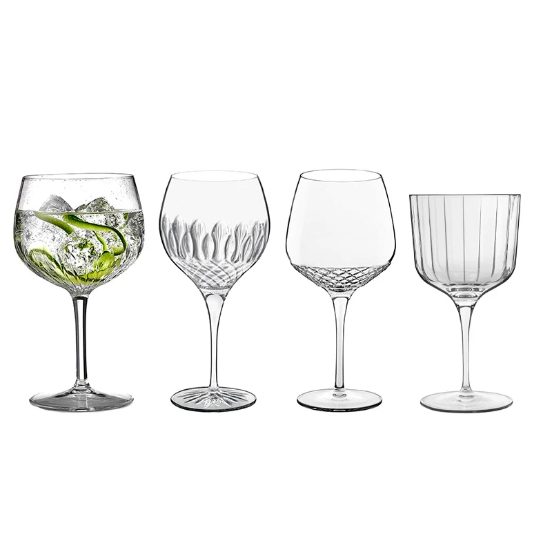 Gin Selection Set Calici Gin Tonic in Vetro - Set 4 Pezzi