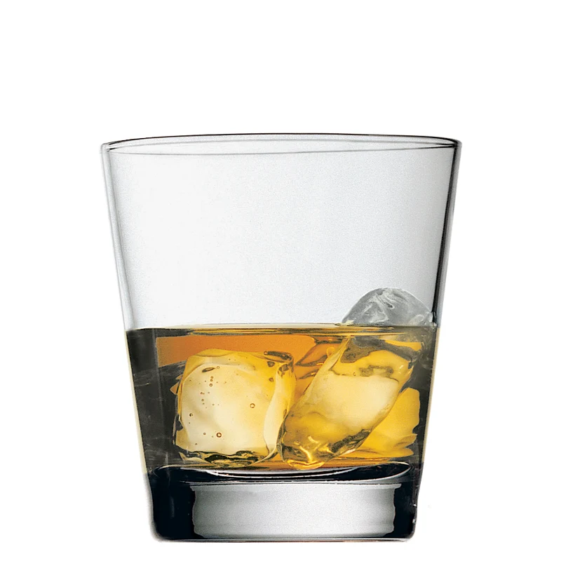 37 cl - Sestriere Bicchiere Whisky in Vetro - Set 3 Pezzi