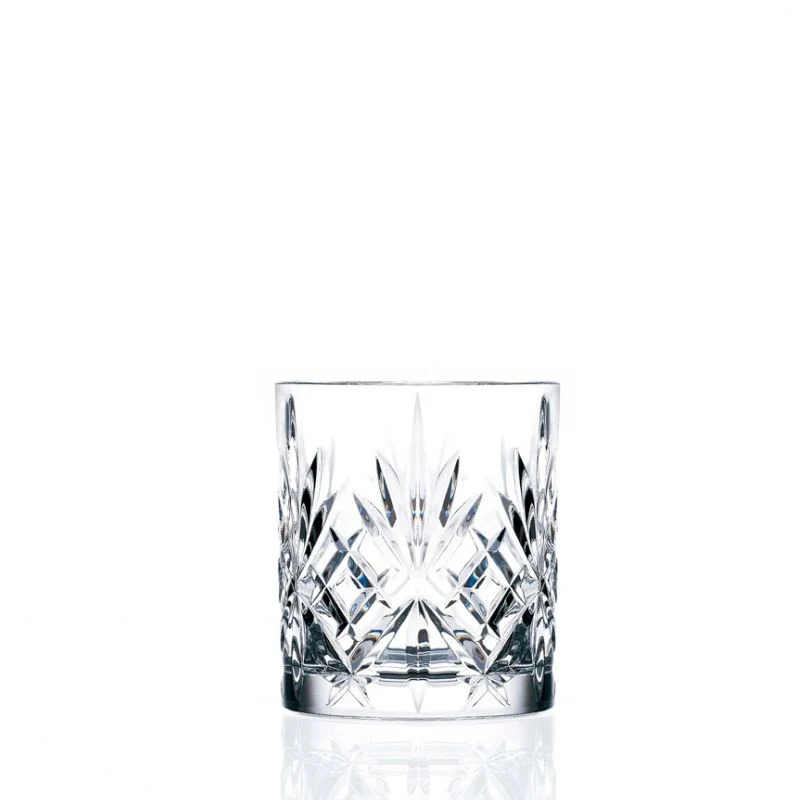 24 cl - Melodia Bicchiere Vino Multiuso Old Fashioned in Vetro - Set 6 Pezzi