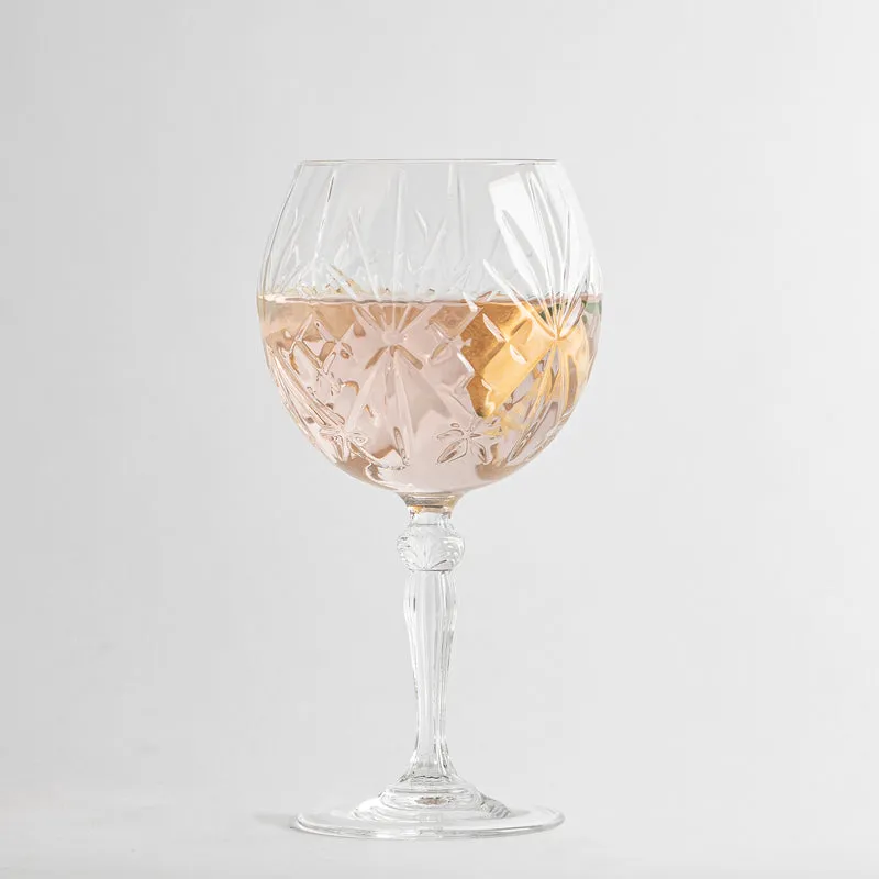 65 cl - Melodia Calice Gin Tonic in Vetro - Set 6 Pezzi