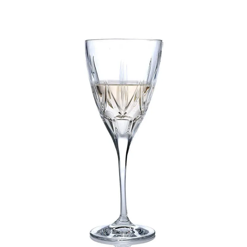 28 cl - RCR Chic Calice Multiuso in Vetro - Set 6 Pezzi