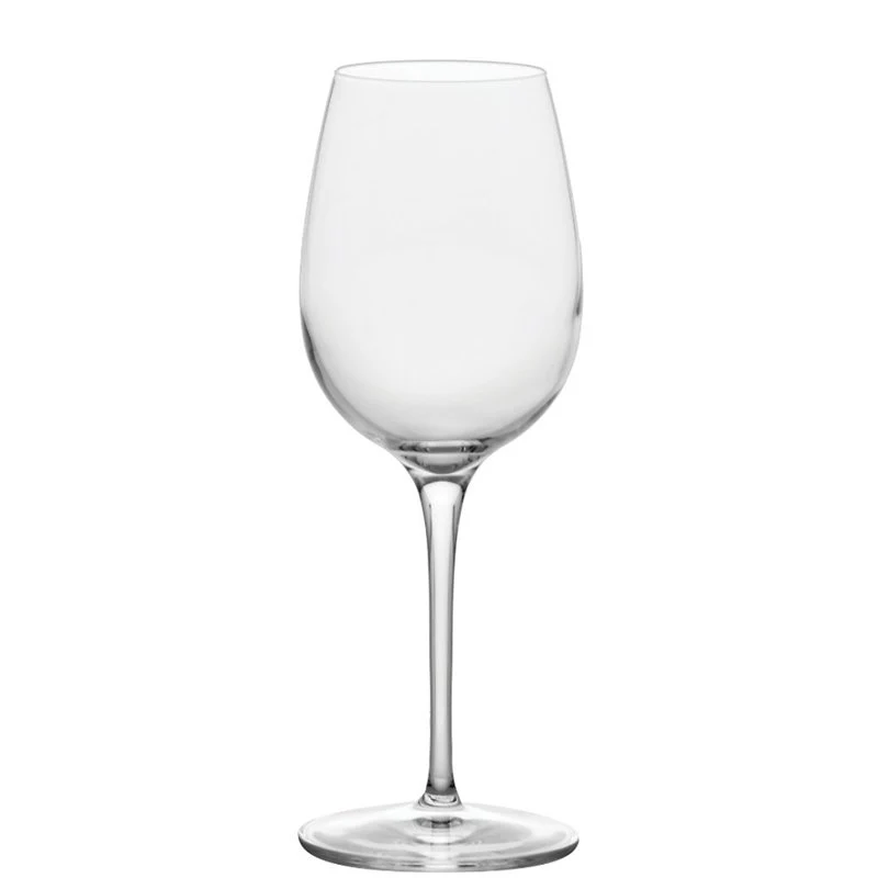 38 cl - Crescendo Calice Vino Bianco in Vetro - Set 4 Pezzi