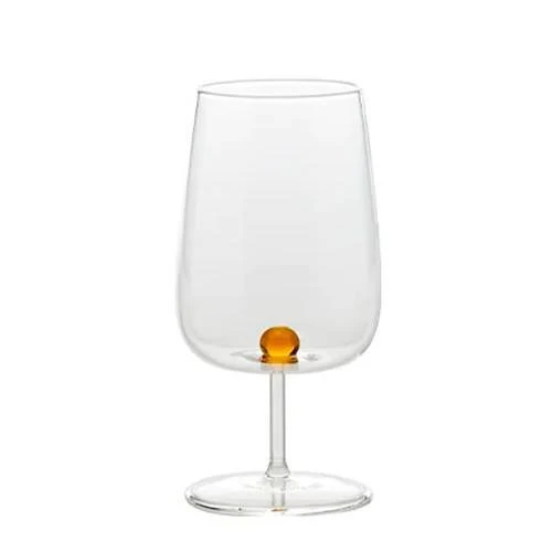 38 cl - Bilia Calice Vino Multiuso Bilia Colorata in Vetro Borosilicato - Set 6 Pezzi