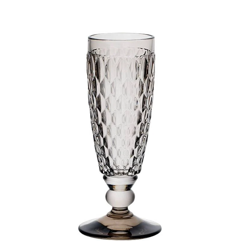 14.5 cl - Boston Calice Flute in Vetro - Set 4 Pezzi