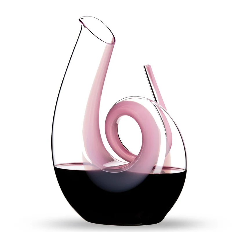 140 cl - Curly Decanter in Vetro
