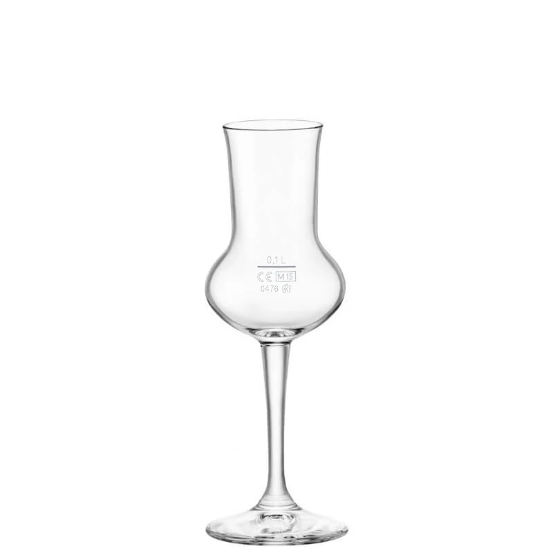8.5 cl - Riserva Calice Grappa in Vetro - Set 6 Pezzi