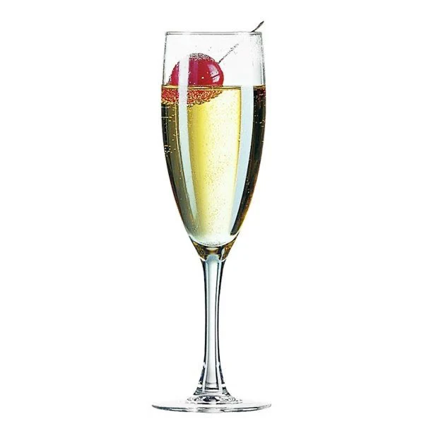 19 cl - Princesa Calice Flute in Vetro Temperato - Set 6 Pezzi