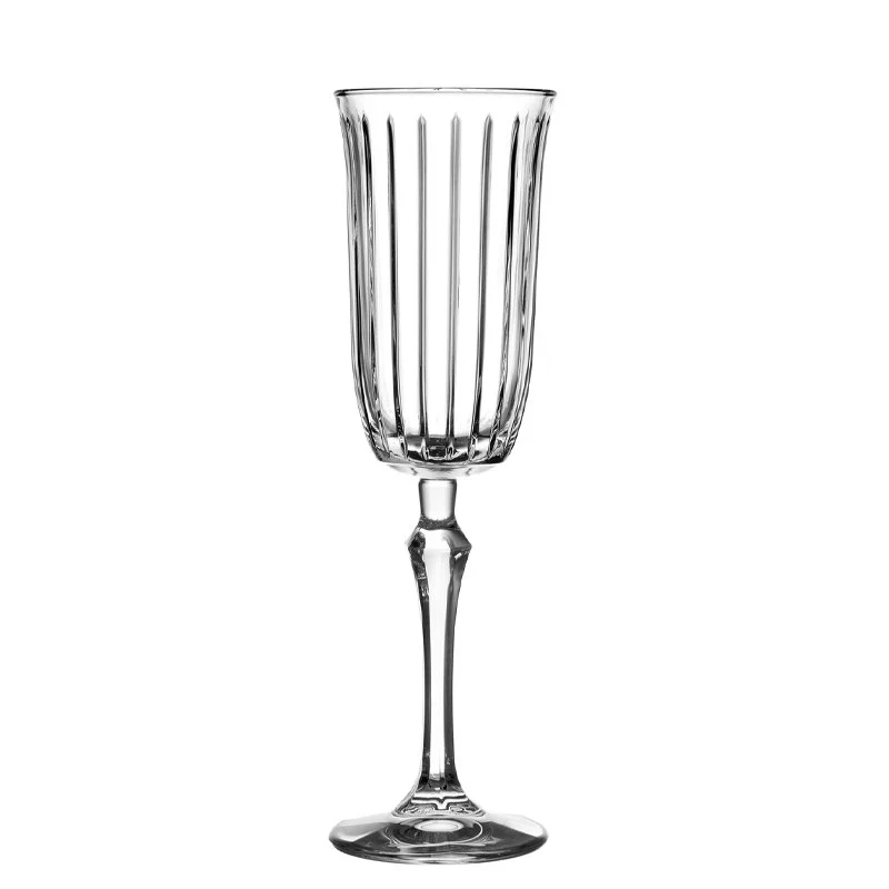 17.5 cl - Joy Calice Flute in Vetro - Set 4 Pezzi