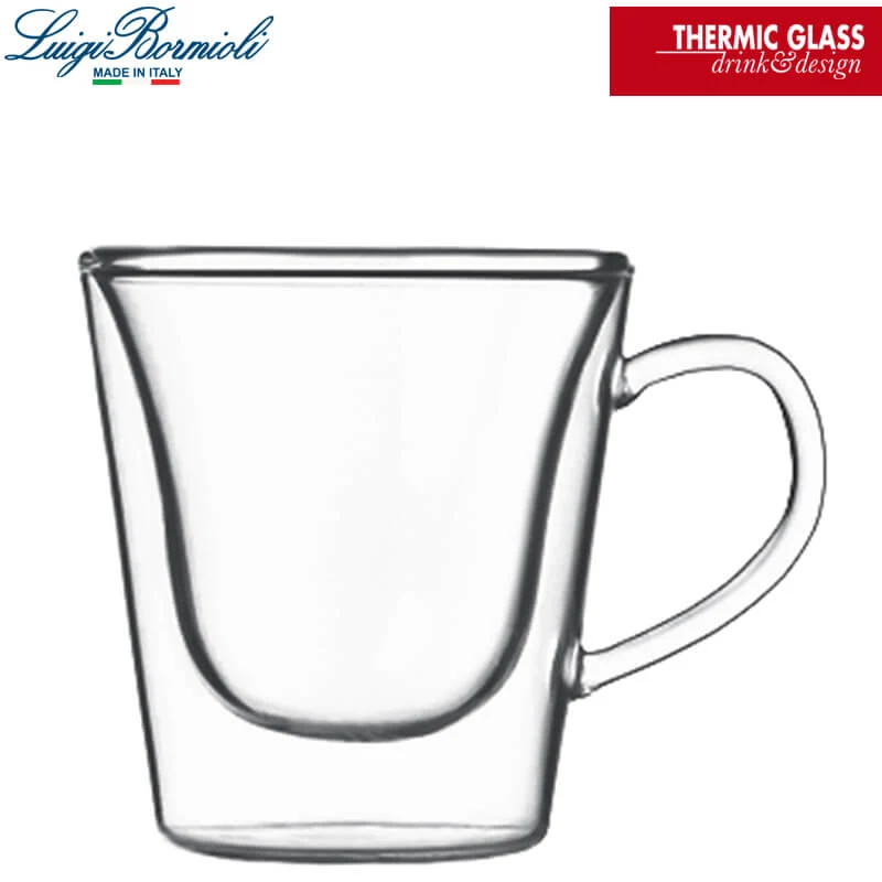 29.5 cl - Thermic Glass Tazza Thé in Vetro Borosilicato - Set 2 Pezzi