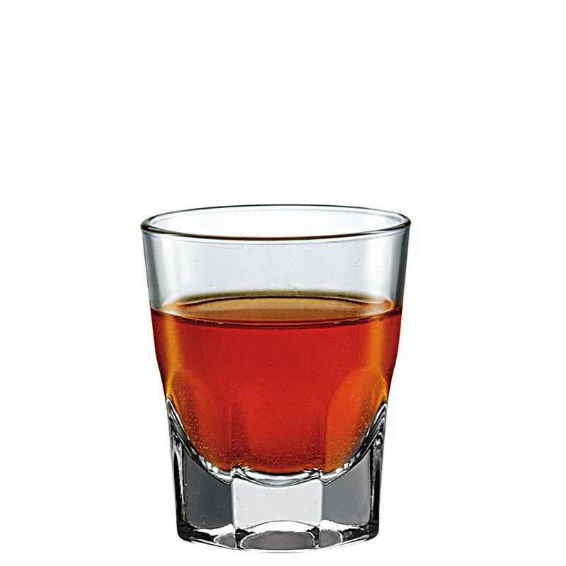 10 cl - Piemontese Bicchiere Liquore in Vetro - Set 3 Pezzi