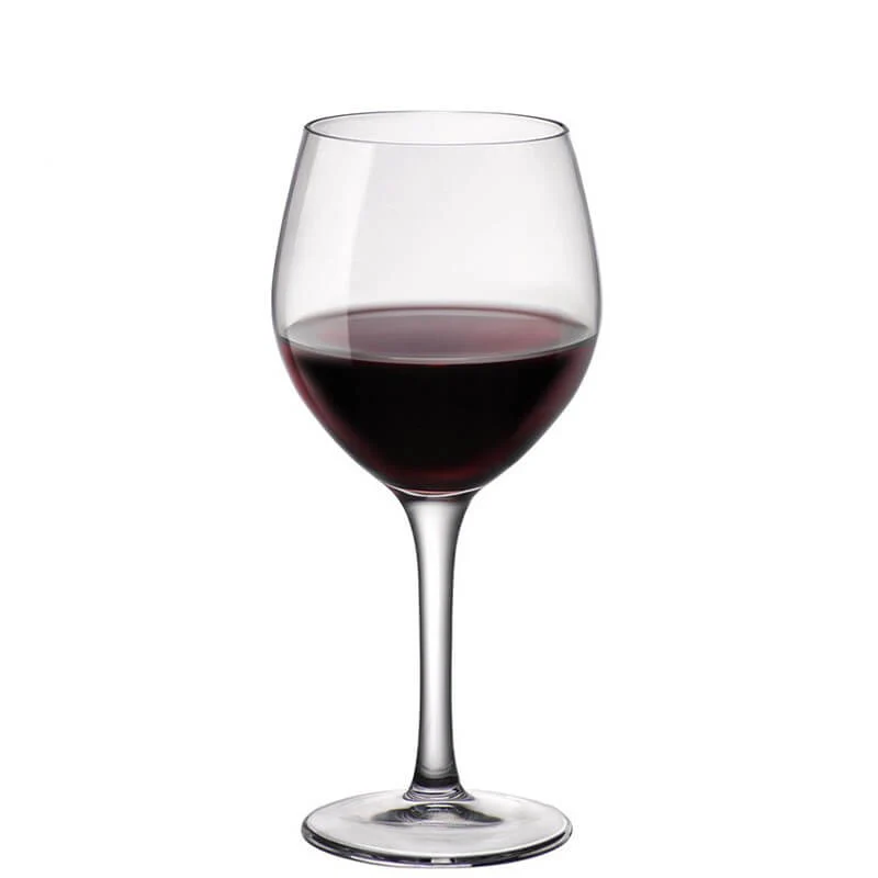 34.8 cl - New Kalix Calice Vino Rosso in Vetro Temperato - Set 12 Pezzi