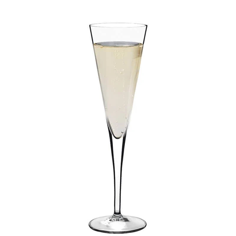16 cl - Elegante Calice Flute in Vetro - Set 6 Pezzi