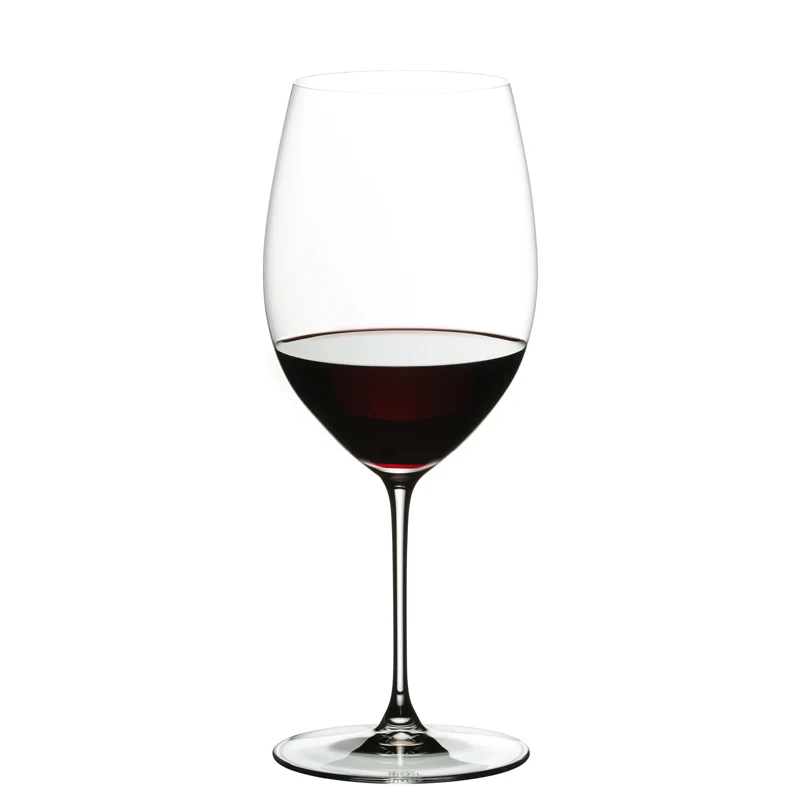 62.5 cl - Veritas Calice Vino Rosso Cabernet Merlot in Vetro - Set 8 Pezzi