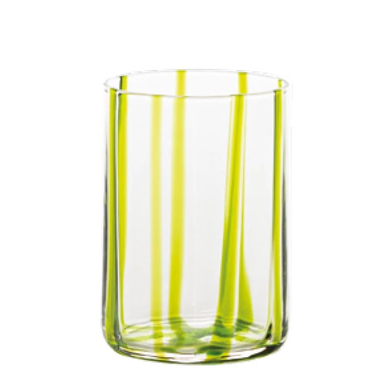 35 cl - Tirache Bicchiere Acqua in Vetro Borosilicato - Set 6 Pezzi