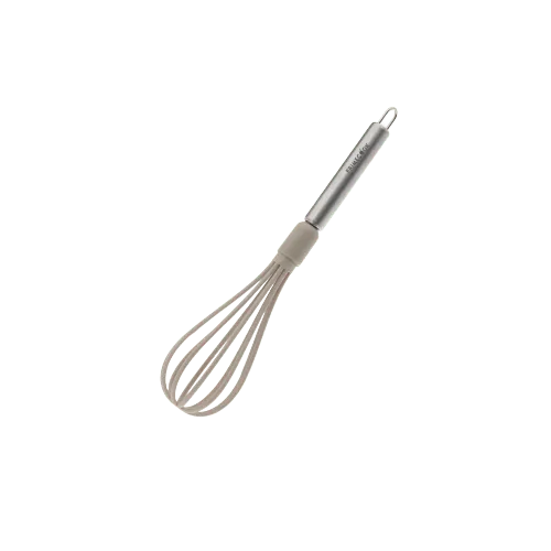 Frusta in Nylon con Manico in Acciaio Inox