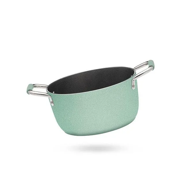 Casseruola antiaderente alta 2 maniglie 28 Cm