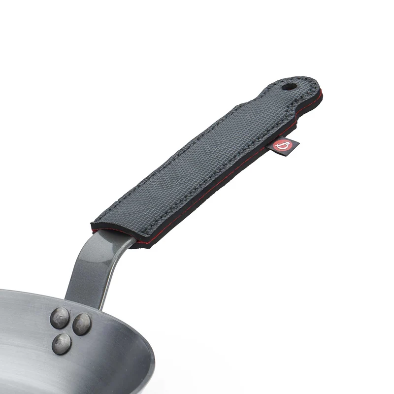 DE BUYER Hitzeschutz-Griffüberzug 20 cm für de Buyer Pfannen mit Bandstahlgriff