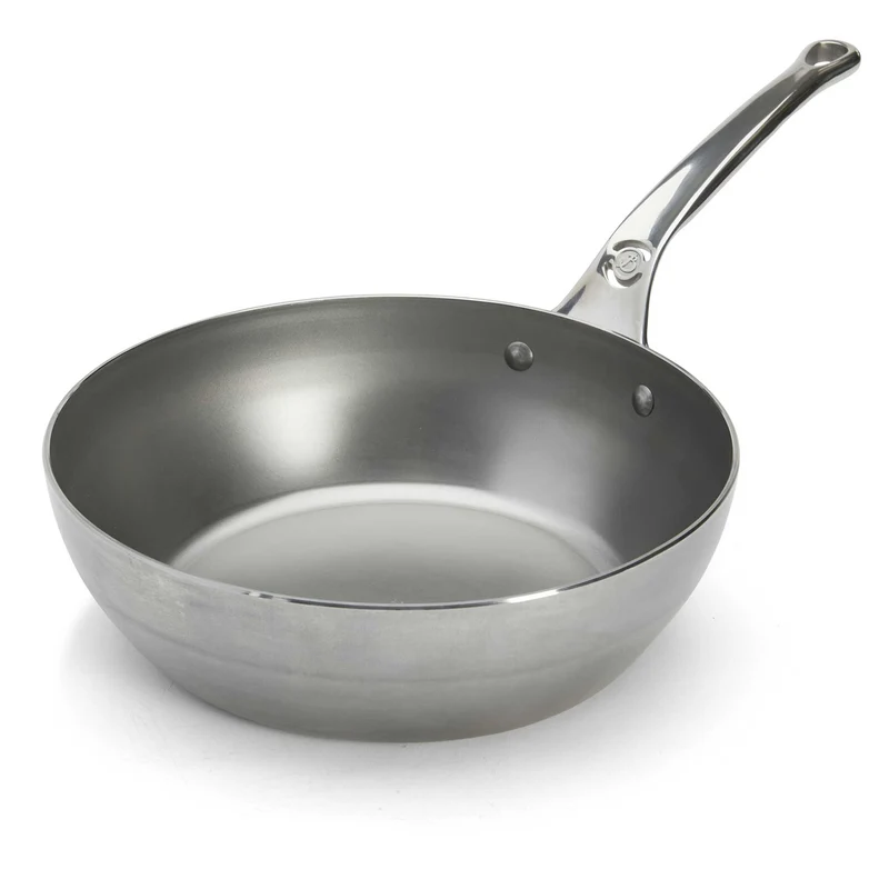 DE BUYER Bauernpfanne MINERAL B PRO 28 cm Karbonstahl Pfanne hoch ofenfest