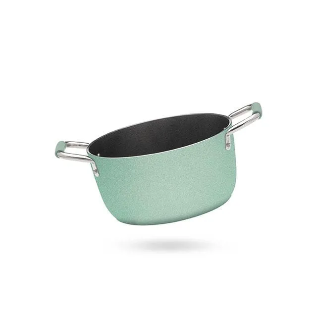 Casseruola antiaderente 2 maniglie 24 Cm