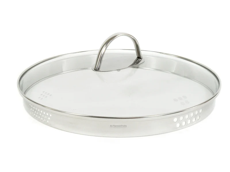 SSW Ersatz-Glasdeckel 28 cm mit Abgießfunktion für COMFORT Abgießtopf 28 cm