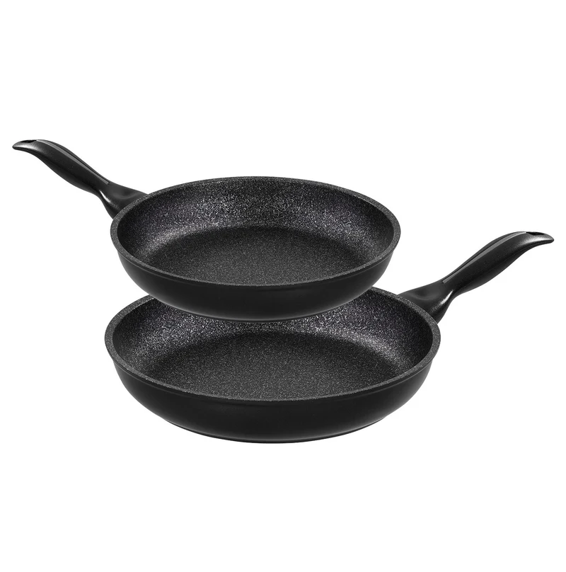Set antiaderente 2 pezzi - Padelle 20 cm + 24 cm