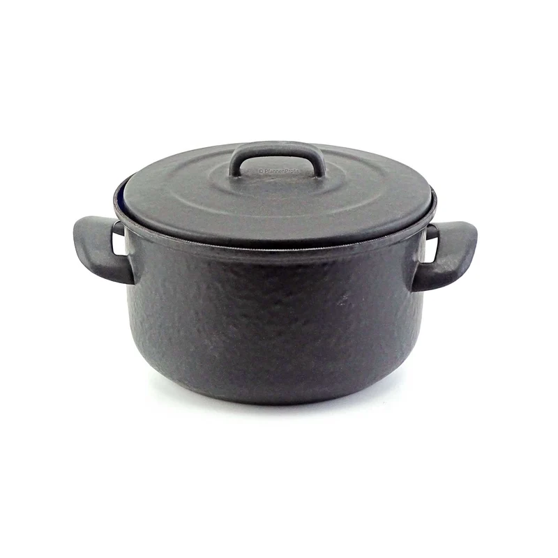 BELIS Stahl-Emaille Kochtopf STABIL EXTRA 20 cm