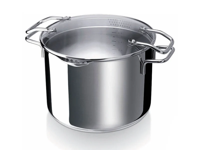 BEKA Abgießtopf EMPORO 24 cm 7,6L mit Abgießdeckel