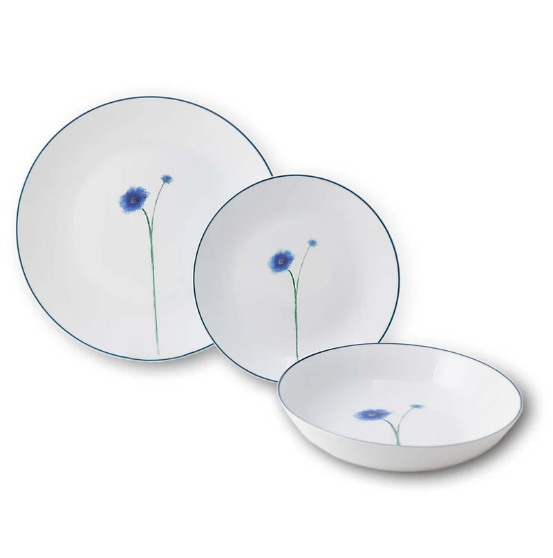 Flower Field Violetta - set 3 piatti