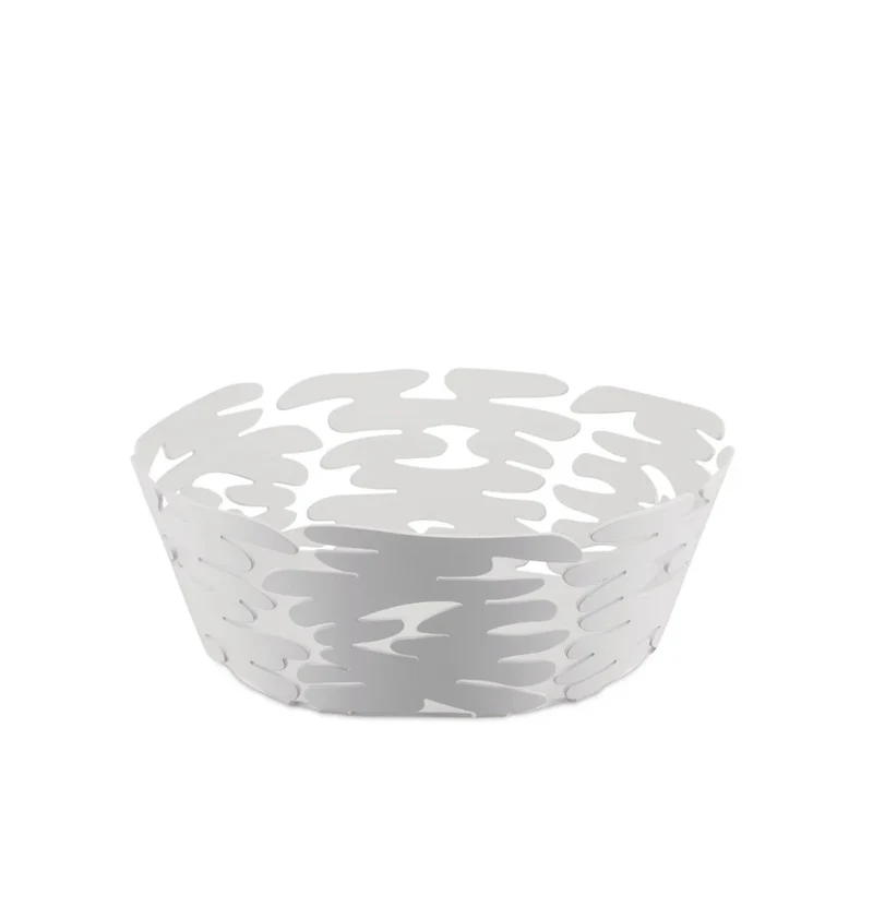 Alessi “Barket” Cestino Rotondo Bianco
