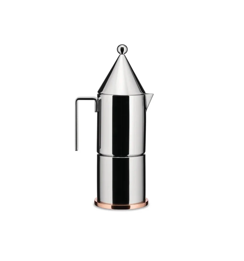 Alessi La Conica Caffettiera 3 tazze 90002/3 | Miriade