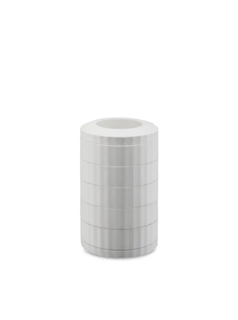 Alessi Plissè porta capsule di caffè MDL19 W| Miriade