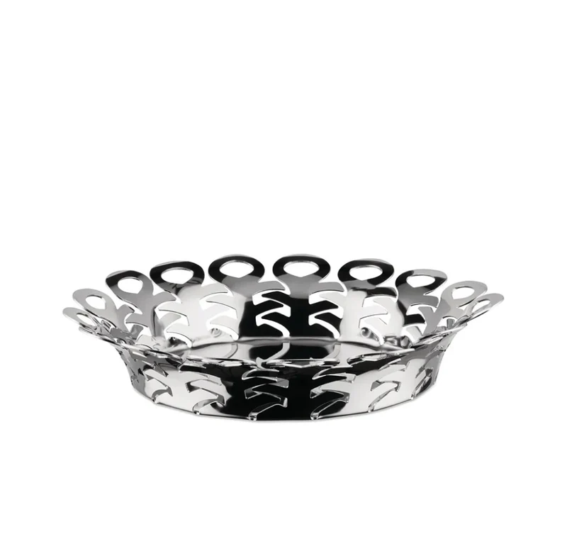 Alessi “Vimini” cestino traforato grande BM21/25