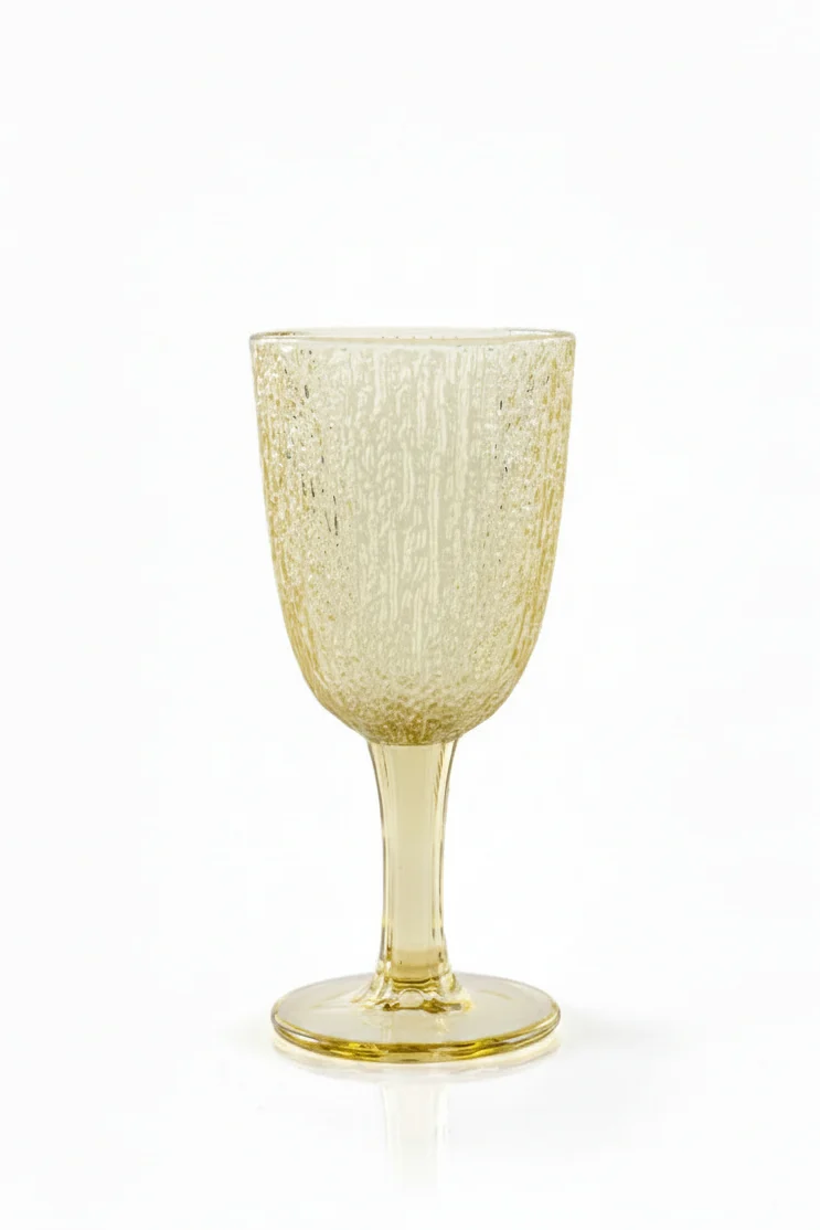 Evviva “Bramante” set 6 calici vino giallo