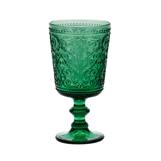 Galbiati “Acanto” set 6 calici vino 280 ml verde