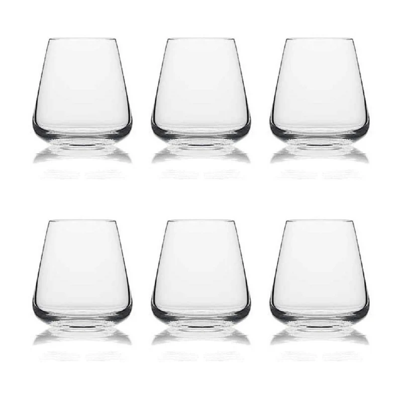 Fade “Aspen” set 6 bicchieri acqua in vetro cristallino 34 cl